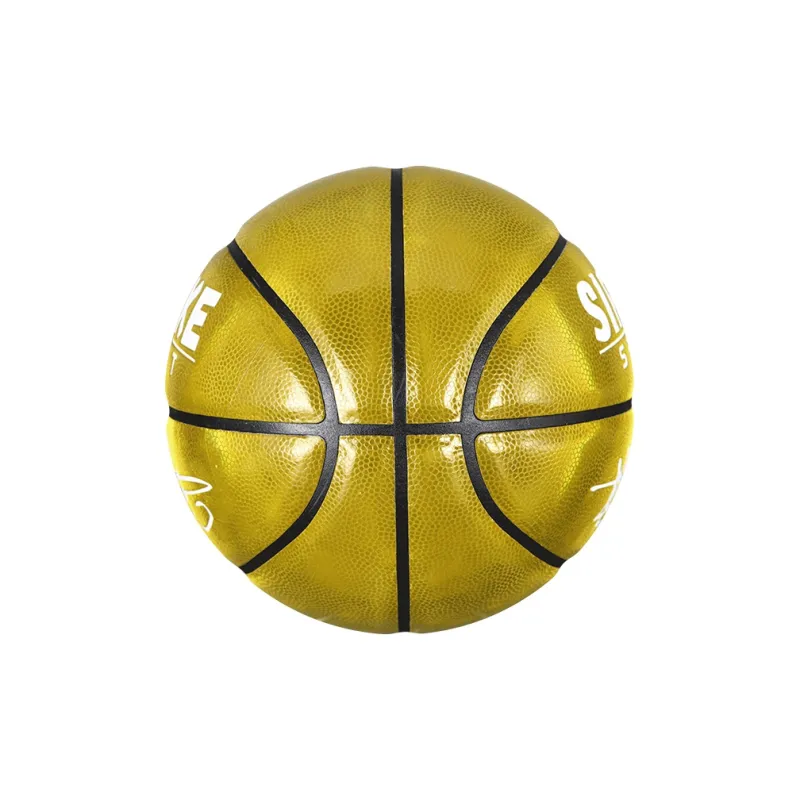 SIPAKESPORT Basketball Jelly Tri Color Jelly Yellow Size 7 Training Match Unisex-12