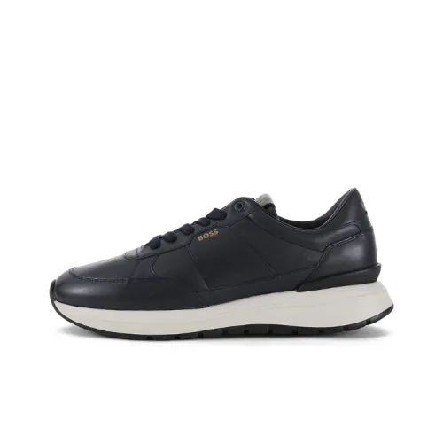 HUGO BOSS Casual Shoes Men Low-Top Dark Blue