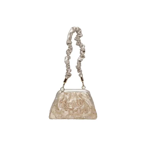Vendula Metal Crossbody Bag, Shoulder Bag Women's Gold