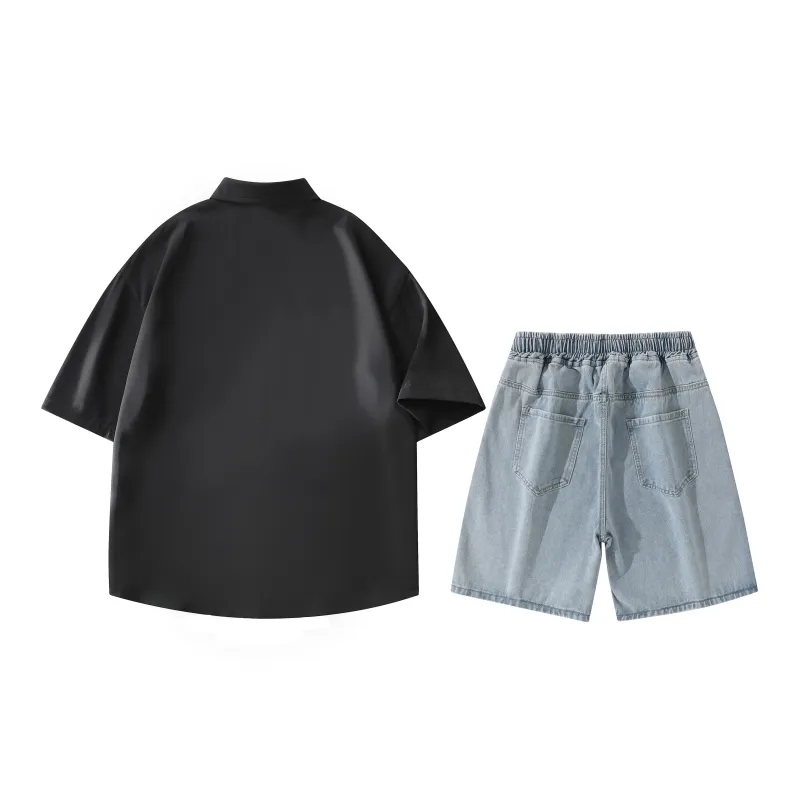 JCUI Shirt Matching Sets Unisex-17