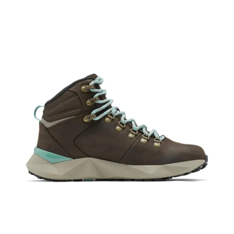 Columbia FACET SIERRA OUTDRY Slip Resistant Waterproof High Top Hiking Shoes Women's Brown-1