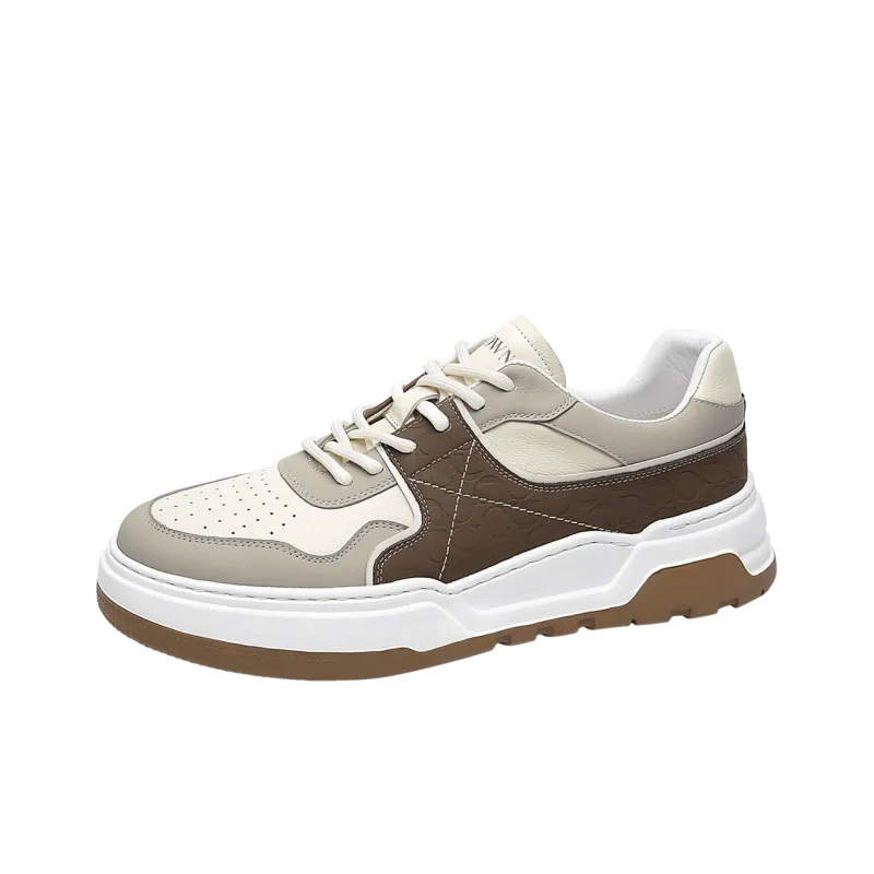 CROWN Slip-Resistant Low-Top Casual Shoes Men's One Yard Larger-6