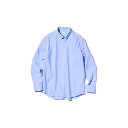 UNIQLO Shirts Unisex Lake Blue