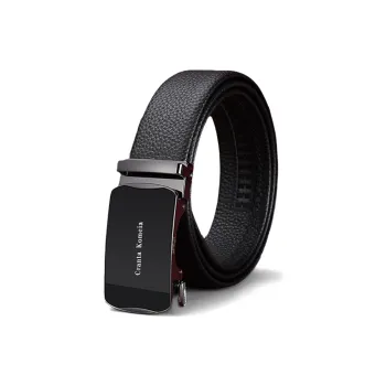 Cranta Komeia Top Grain Cow Leather Belts Men's Width 5cm