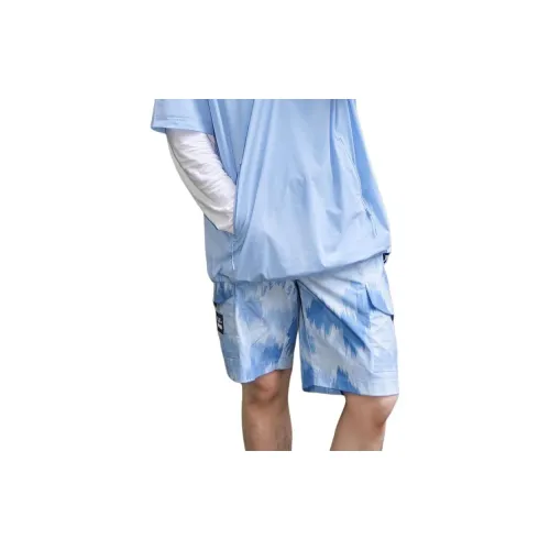 CARNAVAL DE VENISE Casual Shorts Men Light Blue