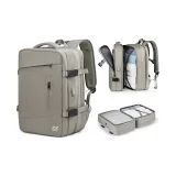 Gray Brown[Includes Wet-Dry Separation Pocket+Expandable Capacity]