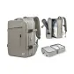 Gray Brown[Includes Wet-Dry Separation Pocket+Expandable Capacity]