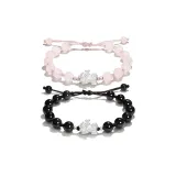 Pi Xiu Couple Bracelets [Black/Pink]