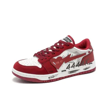 Locke Fashion Casual Slip Resistant Water Resistant Wear Resistant Breathable Low Top Skateboard Shoes Men's
