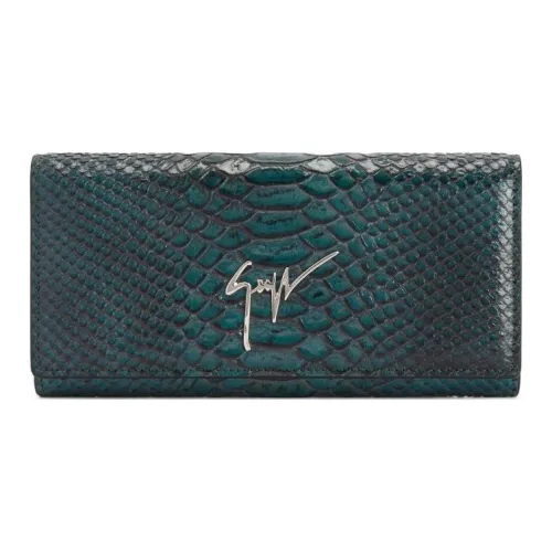 Giuseppe Zanotti Selene Snakeskin-effect Leather Wallet