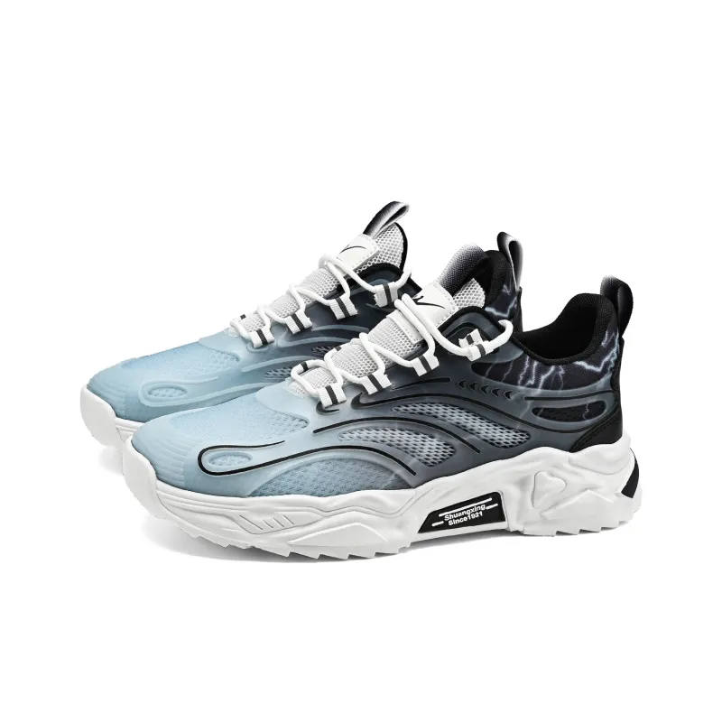 Binary Low Top Running Shoes Men's Black-3