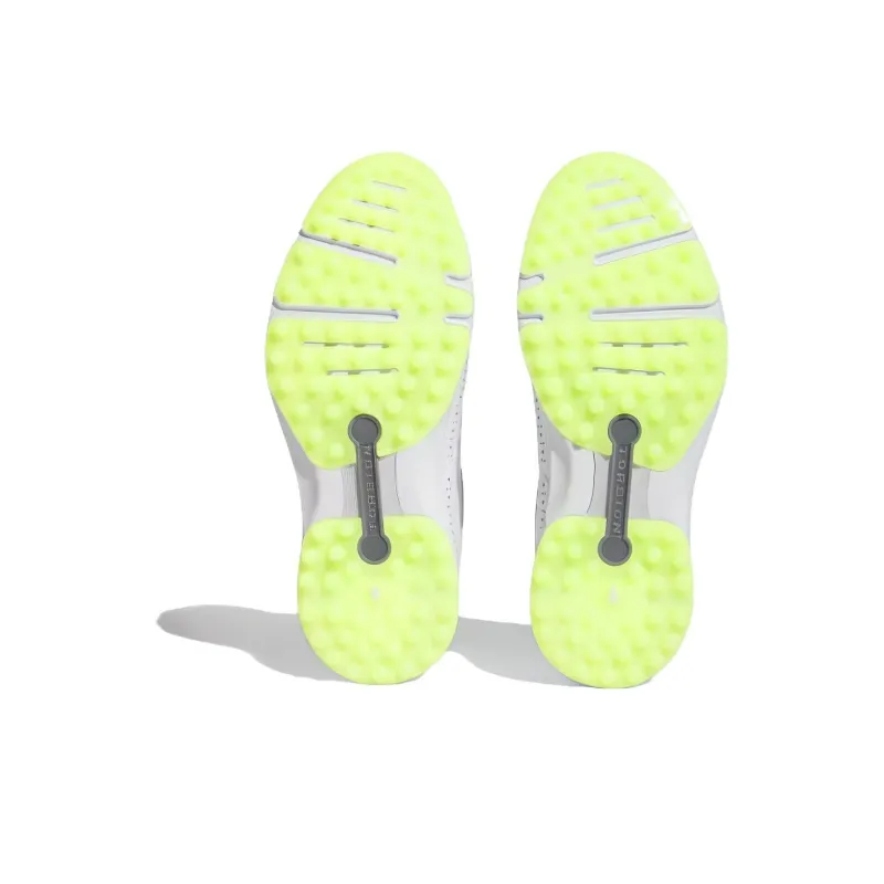 Adidas MC80 Spikeless Golf Cloud White Matte Silver Lucid Lemon-4