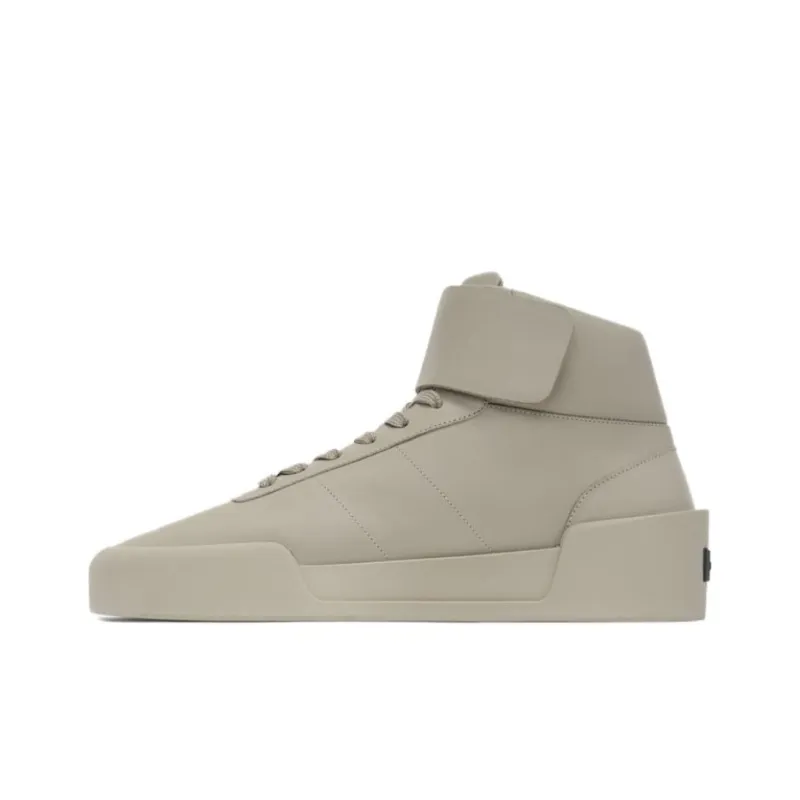 Fear Of God High Top Skateboard Shoes Unisex Taupe-0