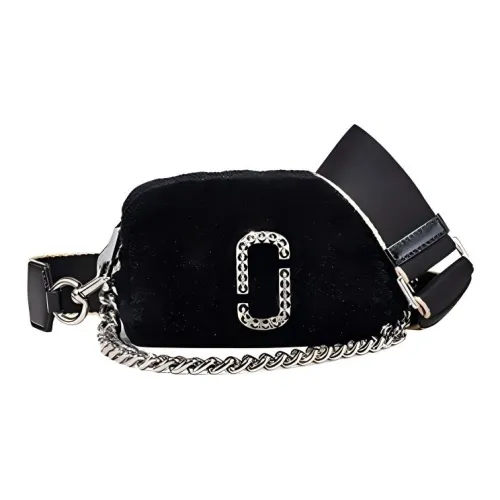 MARC JACOBS Snapshot Plush Crossbody Bags Shoulder Bags Women's Black