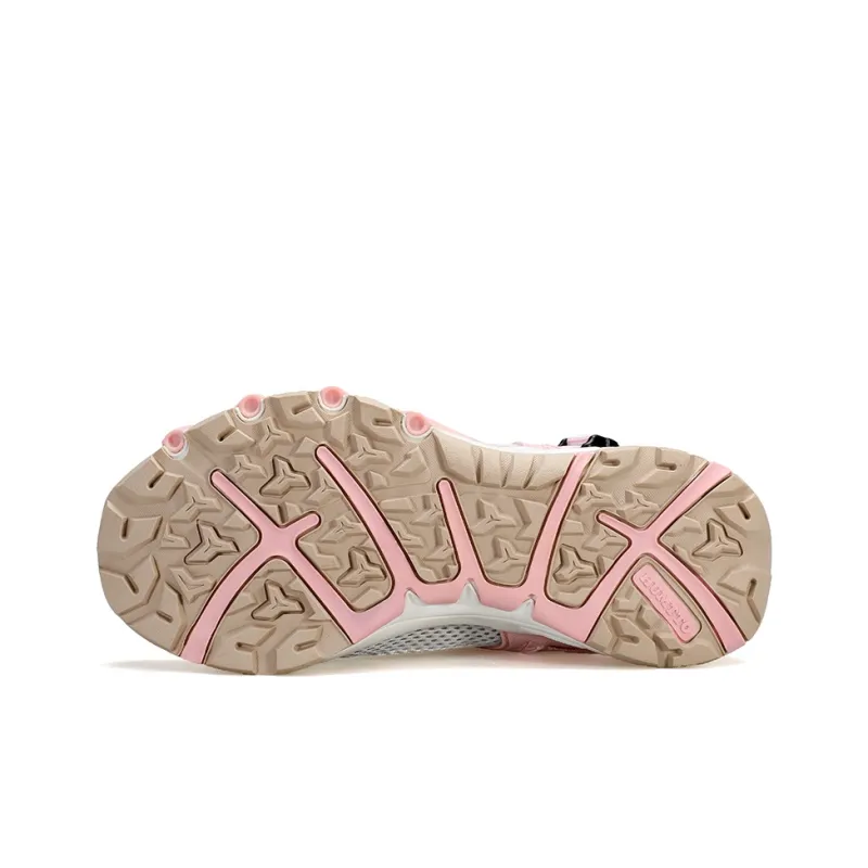 HUMTTO River Trekking Shoes Women's White Light Pink-4