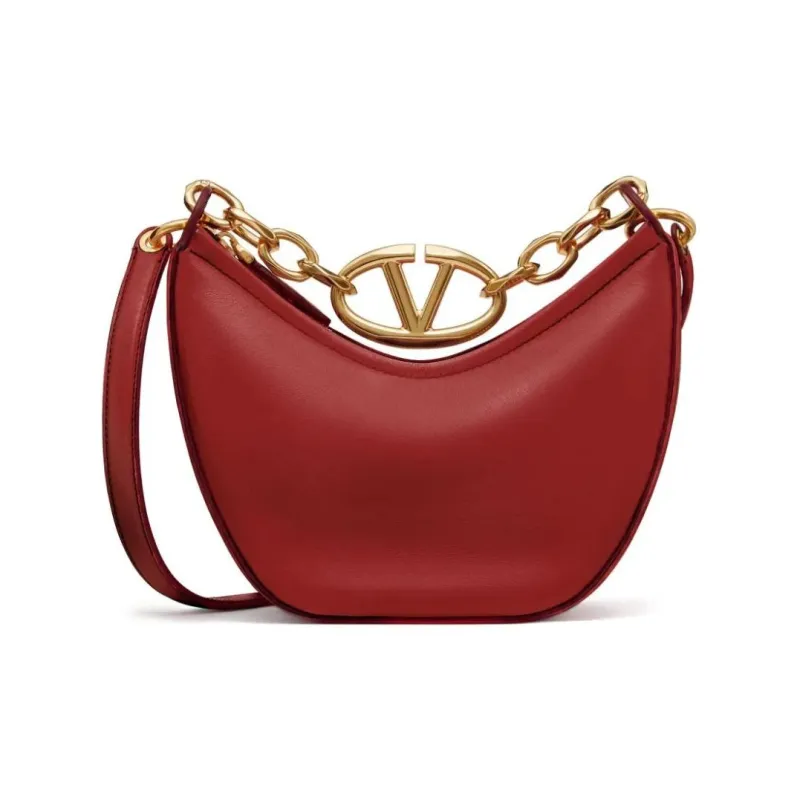 VLogo Signature Zip-Up Shoulder Bag-3