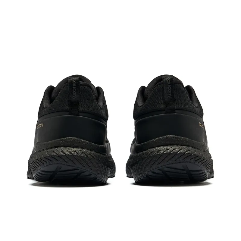 Saucony Cushioning Low Top Running Shoes Unisex Black-3