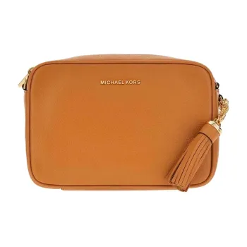 MICHAEL KORS Leather Shoulder Bag Crossbody Bag Women's Yellow