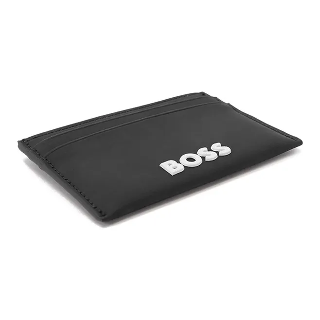 HUGO BOSS Polyisocyanate Card Holder Men's Black-3
