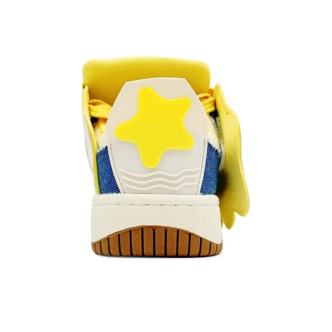 OHJC Slip-Resistant Cushioning Wear-Resistant Lightweight Breathable Low-Top Skateboard Shoes Unisex-4