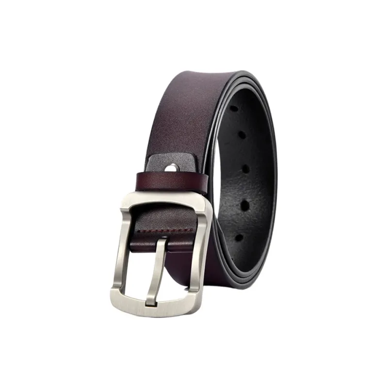 CARTELO Cow Split Leather Belts Men's Width 3.8CM-3