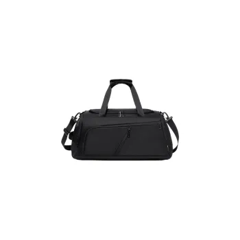 BJIAX Nylon Travel Bag Large Size Unisex Black