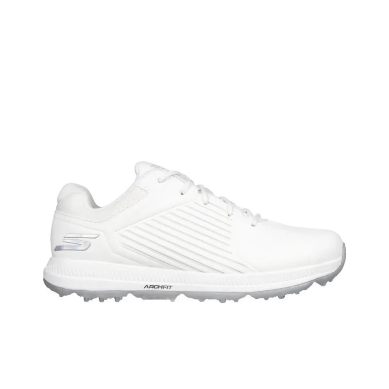 Skechers Go Golf Cushioning, Wear Resistant Low Top Golf Shoes Women's White-1