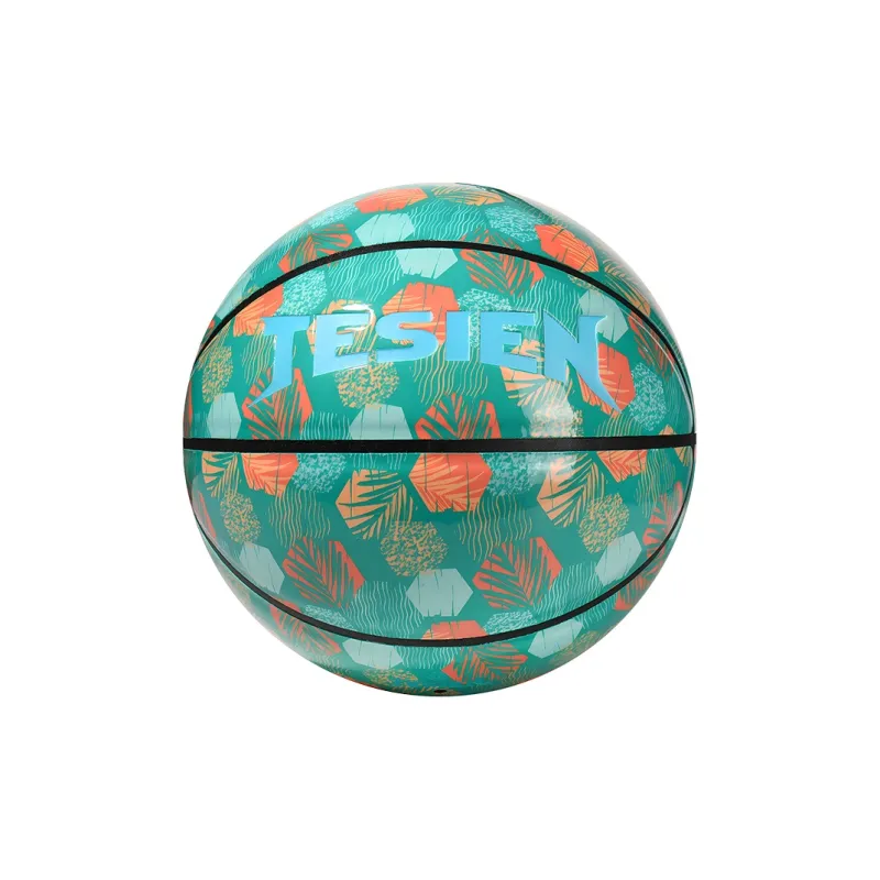 TESIEN PU Basketball Green Training Unisex-0