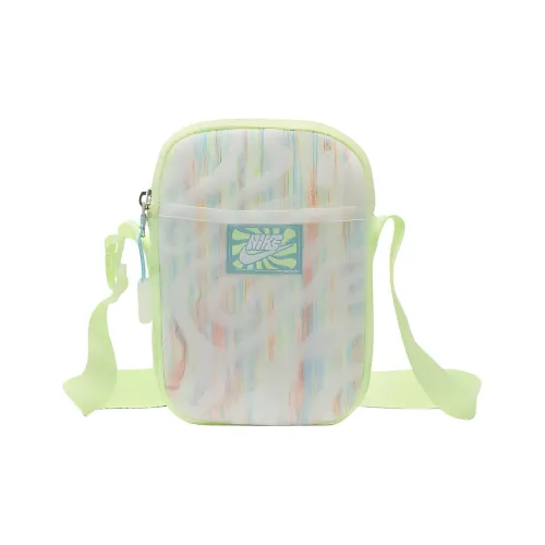 Nike Heritage Crossbody Bags Light Green And White With Cactus Green