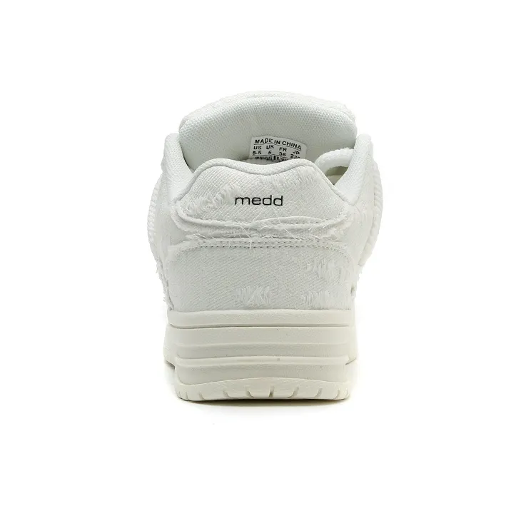 Medd Lightweight Breathable Height Increasing Low Top Skateboard Shoes Unisex-3