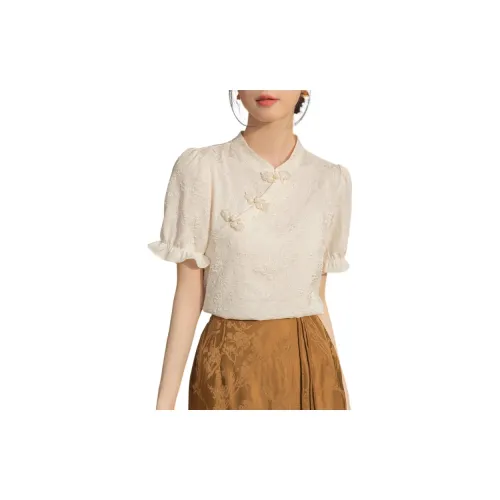 La Chapelle Shirts Women's Apricot