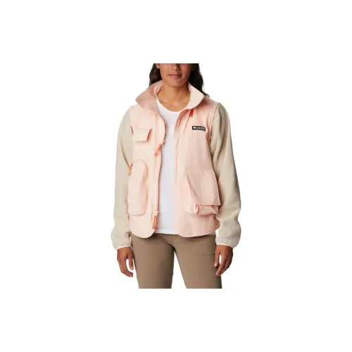 Columbia Windbreaker Jackets Women's Pink