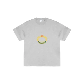 Burberry Oak Leaf Crest Cotton Oversized T Shirt