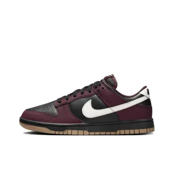 Nike Dunk Low Next Nature Burgundy Crush Black Women's