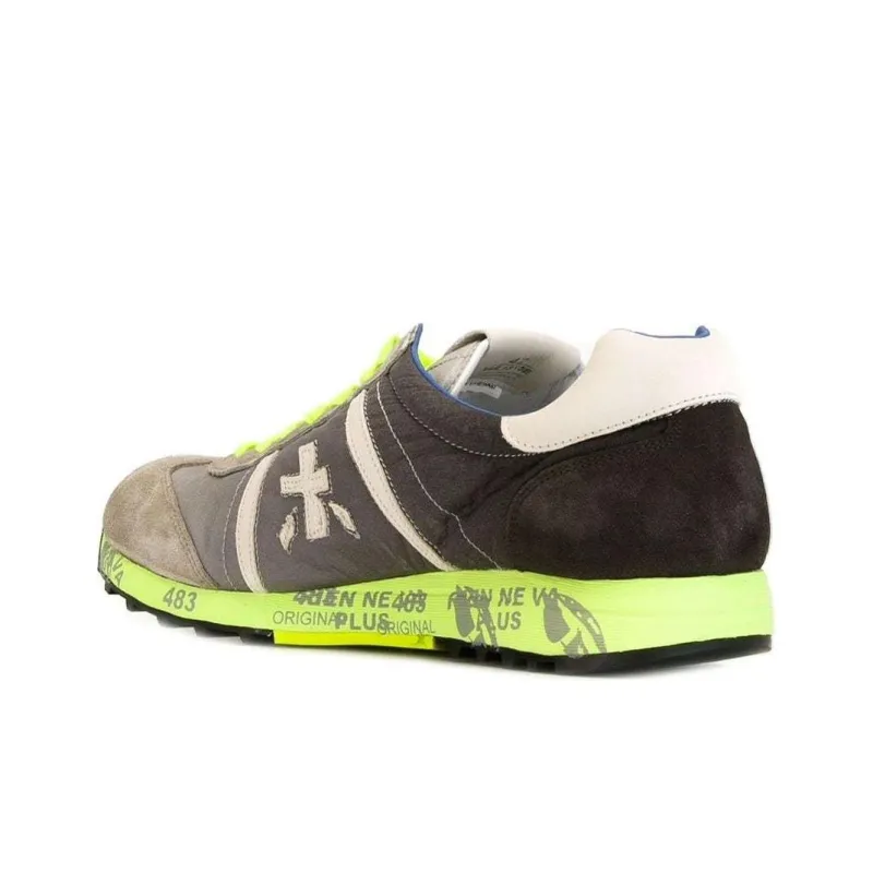 PREMIATA Lucy Low-Top Casual Shoes Men's Gray-3