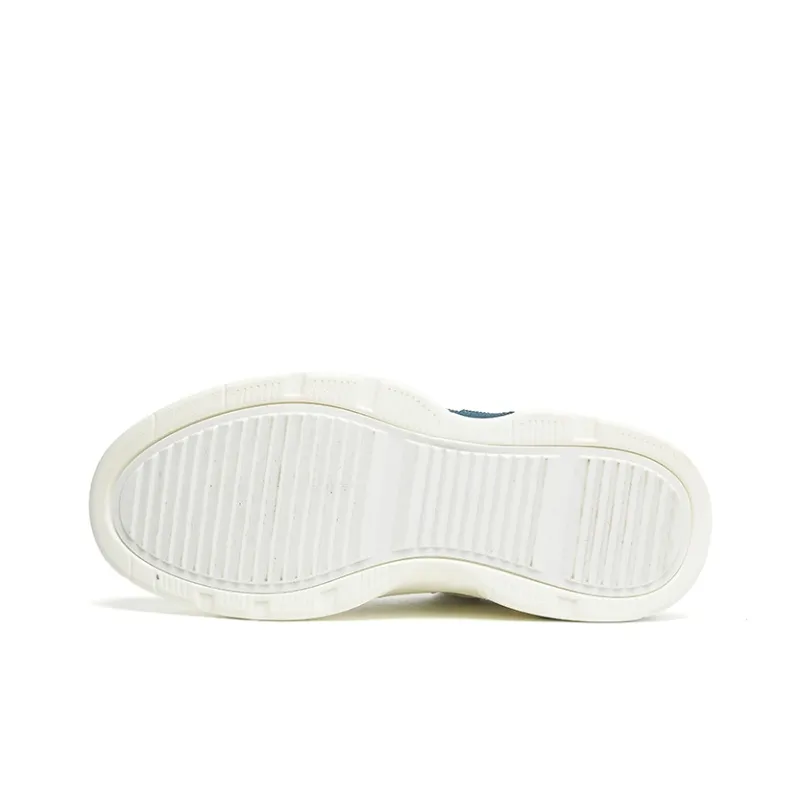 OHJC Skateboard Shoes Unisex Mid Top White-6