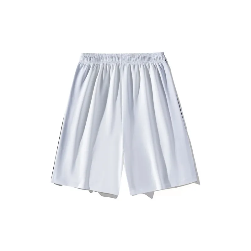 Loose Fit Drawstring Elastic Draped Comfortable Stretchy Cool Straight Fit 5/4 Casual Shorts Unisex-17