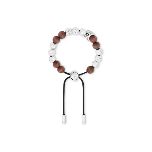 LOUIS VUITTON Brass Bracelets Men's Silver