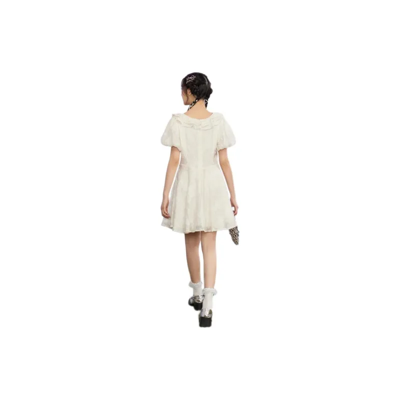 ZIHAN SS24 Short Sleeved Dress Women's-4