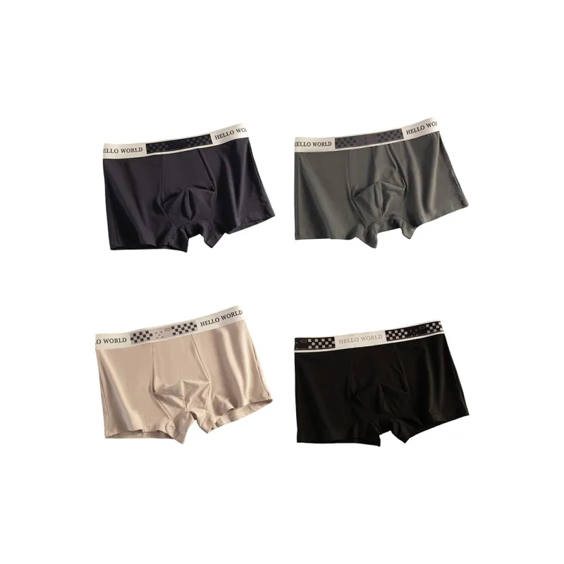 Flowers In Water Underpants Men's 4 Pack-2