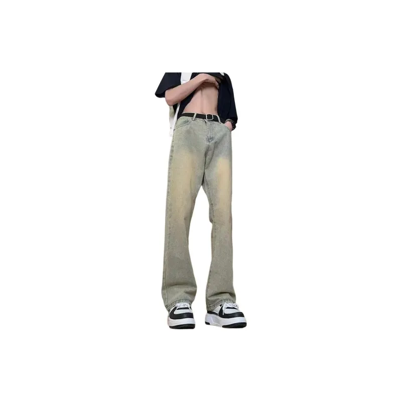 COMOWA Summer Thin Jeans Unisex Black-13