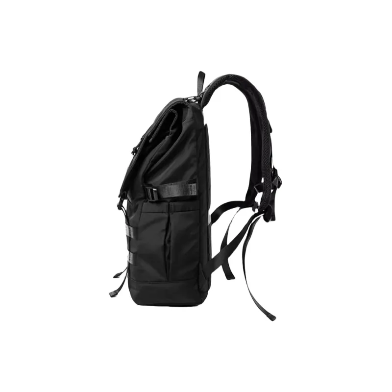 PULUWIRR Oxford Convenient Medium Firmness Multi Layer Storage Men's Business Bag Unisex Black-3