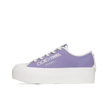Jimmy Choo Palma Maxi/F Canvas Shoes Women's Purple