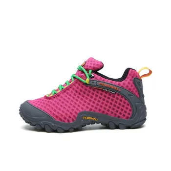 MODE FULL Anti Slip Wear Resistant Breathable Lightweight Coverage Low Top Hiking Shoes Women's