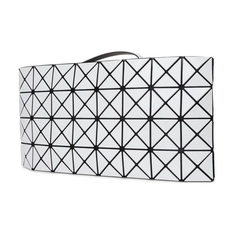 ISSEY MIYAKE Prism PVC Clutch Women's White-2