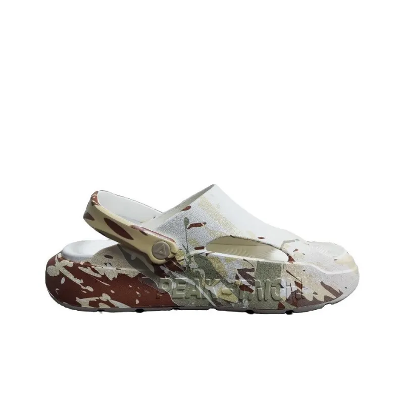 PEAK Surfing Taichi Strap Sandals Men's Khaki Floral Yarn-1