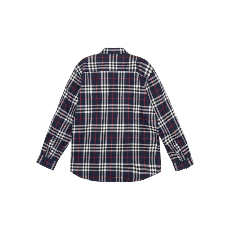 Burberry Vintage Shirt Men's Marine Blue-1