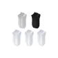 5 Pairs (3 White+1 Black+1 Light Gray)