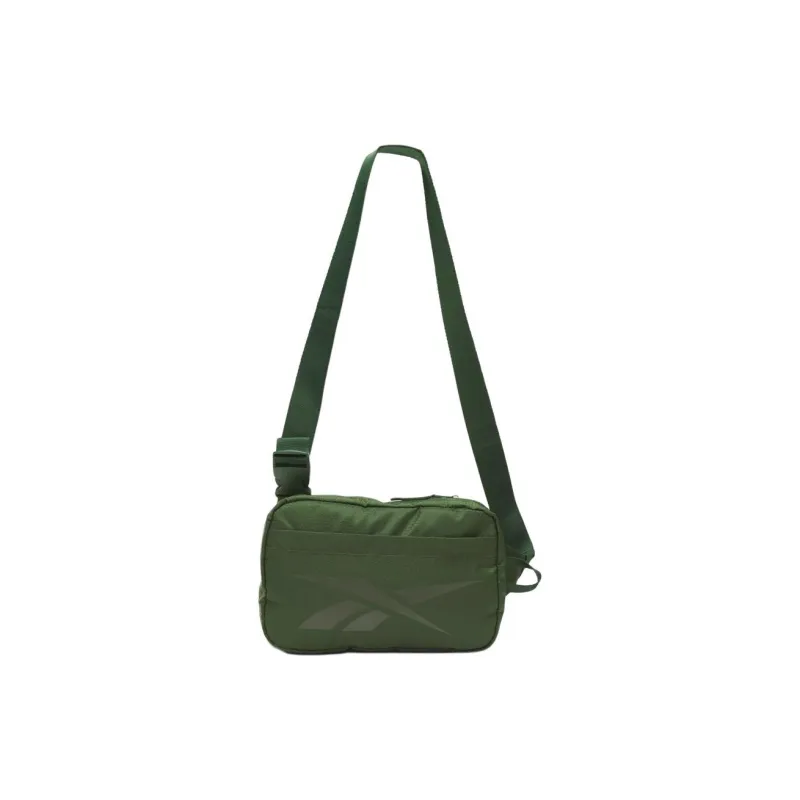 Reebok Polyester Shoulder Bag Crossbody Bag Unisex Green-0