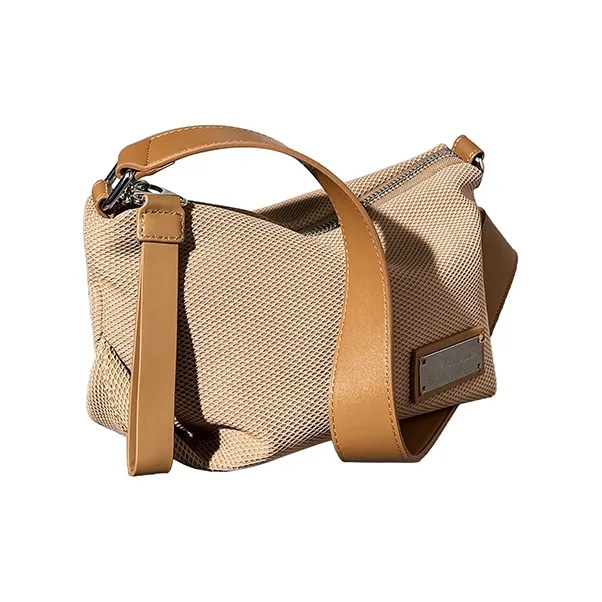 AJ AOIRJ Fabric Crossbody Bag Shoulder Bag Small Size Women's Apricot Jasper-3